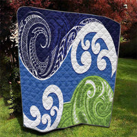 Southland New Zealand Quilt Maori Koru Flag Color LT14 - Polynesian Pride