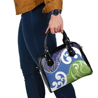 Southland New Zealand Shoulder Handbag Maori Koru Flag Color LT14 - Polynesian Pride