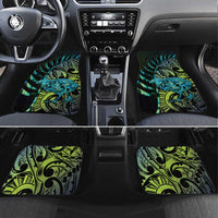 Southland Takehe Pounama Car Mats Aotearoa Poutama Paua Shell Fern