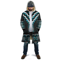 Paua Shell Taniko Pattern Aotearoa Cloak Niho Taniwha Mix Poutama - Polynesian Pride