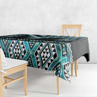 Paua Shell Taniko Pattern Aotearoa Tablecloth Niho Taniwha Mix Poutama