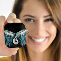 Aotearoa Korowai Motif AirPods Case Hei Matau Poutama Maori Pattern LT14 - Polynesian Pride