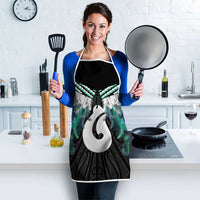 Aotearoa Korowai Motif Apron Hei Matau Poutama Maori Pattern - Polynesian Pride