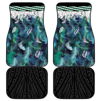 Aotearoa Korowai Motif Car Mats Hei Matau Poutama Maori Pattern