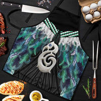 Aotearoa Korowai Motif Apron Hei Manaia Poutama Maori Pattern - Polynesian Pride