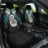 Aotearoa Korowai Motif Car Seat Cover Hei Manaia Poutama Maori Pattern