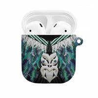Aotearoa Korowai Motif AirPods Case Maori Wheku Poutama - Polynesian Pride