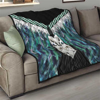 Aotearoa Korowai Motif Quilt Maori Wheku Poutama