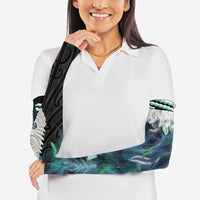 Aotearoa Korowai Motif Arm Sleeves Maori Tane Poutama - Polynesian Pride
