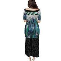 Aotearoa Korowai Motif Puletasi Maori Tane Poutama