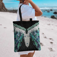 Aotearoa Korowai Motif Tote Bag Maori Tane Poutama - Polynesian Pride
