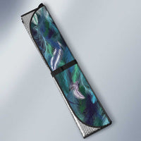 Aotearoa Korowai Motif Auto Sun Shade Maori Koru Poutama - Polynesian Pride