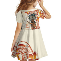 Heiva i Tahiti Family Matching Long Sleeve Bodycon Dress and Hawaiian Shirt Ori Tahitian Dance Tiare Maori LT14 - Polynesian Pride