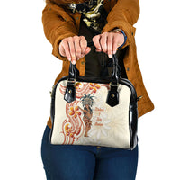 Heiva i Tahiti Shoulder Handbag Ori Tahitian Dance Tiare Maori LT14 One Size Beige - Polynesian Pride