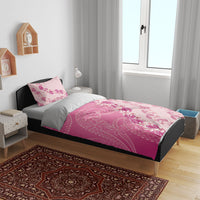 Heiva i Tahiti Bedding Set Tahitian Tiare Maori Cowrie Lei Pink LT14 - Polynesian Pride