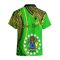 Personalised 25 May Palmerston Island Gospel Day Hawaiian Shirt Cook Islands Tribal Pattern LT14 - Polynesian Pride