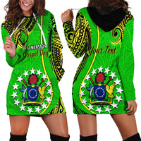 Personalised 25 May Palmerston Island Gospel Day Hoodie Dress Cook Islands Tribal Pattern LT14 - Polynesian Pride