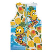 Aloha Hawaii Summer Basketball Jersey Hawaiian Lei Surfing Mango Palaka Motifs