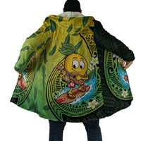 Hawaii Surfing Mango Cloak Manako Polynesian Fish Hook