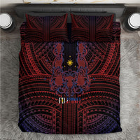 Filipino Barong Tagalog Inspired Bedding Set Mabuhay Philippines Festival Polynesian Pattern