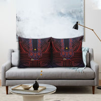 Filipino Barong Tagalog Inspired Pillow Cover Mabuhay Philippines Festival Polynesian Pattern