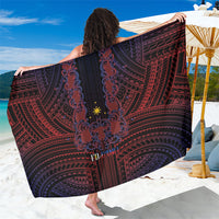Filipino Barong Tagalog Inspired Sarong Mabuhay Philippines Festival Polynesian Pattern