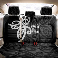 Lil Pakeha Lil Maori New Zealand Back Car Seat Cover Kiwi Proud Mangopare Pattern