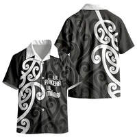 Lil Pakeha Lil Maori New Zealand Kid Hawaiian Shirt Kiwi Proud Mangopare Pattern