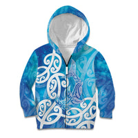 Hammerhead Shark Tattoo New Zealand Kid Hoodie Maori Galaxy Mangopare Pattern