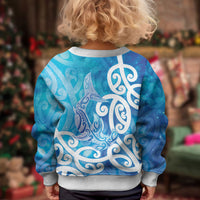 Hammerhead Shark Tattoo New Zealand Kid Ugly Christmas Sweater Maori Galaxy Mangopare Pattern