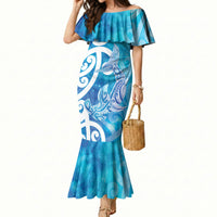 Hammerhead Shark Tattoo New Zealand Mermaid Dress Maori Galaxy Mangopare Pattern