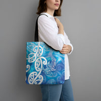 Hammerhead Shark Tattoo New Zealand Tote Bag Maori Galaxy Mangopare Pattern