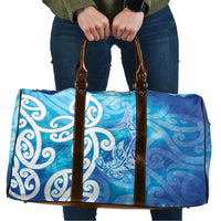 Hammerhead Shark Tattoo New Zealand Travel Bag Maori Galaxy Mangopare Pattern