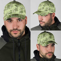 Lime Palaka Hawaii Cowboy Classic Cap Puakenikeni Lei Paniolo Papale Seamless Vibes LT14 - Polynesian Pride