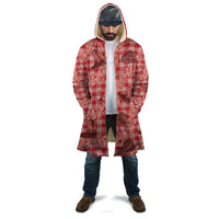 Red Palaka Hawaii Cowboy Cloak Puakenikeni Lei Paniolo Papale Seamless Vibes - Polynesian Pride