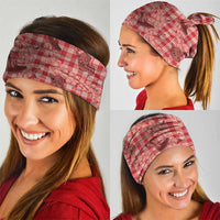Red Palaka Hawaii Cowboy Neck Gaiter Puakenikeni Lei Paniolo Papale Seamless Vibes - Polynesian Pride