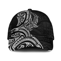 New Zealand Hammerhead Shark Classic Cap Maori Haehae Mangopare Black - Polynesian Pride