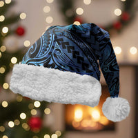 New Zealand Hammerhead Shark Christmas Santa Hat Maori Haehae Mangopare Galaxy - Polynesian Pride