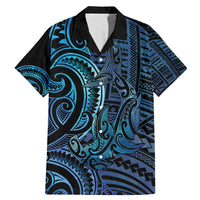 New Zealand Hammerhead Shark Family Matching Mermaid Dress and Hawaiian Shirt Maori Haehae Mangopare Galaxy - Polynesian Pride