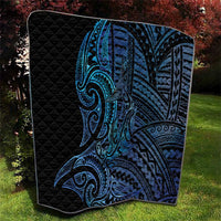 New Zealand Hammerhead Shark Quilt Maori Haehae Mangopare Galaxy - Polynesian Pride