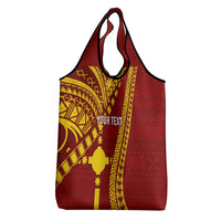 Personalised Fiji Rotuma Grocery Bag Fijian Tapa Pattern