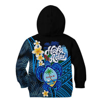 Hafa Adai Guam Kid Hoodie Guahan Sea Turtle Tropical Style LT14 - Polynesian Pride