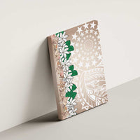 Cook Islands Tiare Maori With Conch Shell Canvas Wall Art 2025 Pasifika Polynesian Tattoo