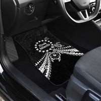 Kia Orana Cook Islands Car Mats 2025 Pasifika Polynesian Turtle Black Color