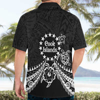 Kia Orana Cook Islands Hawaiian Shirt 2025 Pasifika Polynesian Turtle Black Color