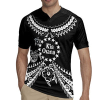 Kia Orana Cook Islands Rugby Jersey 2025 Pasifika Polynesian Turtle Black Color