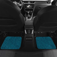 Kia Orana Cook Islands Car Mats Polynesian Turtle Crowberry Blue Color