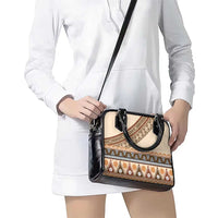 Bula Fiji Shoulder Handbag 2025 Pasifika Traditional Fijian Masi LT14 - Polynesian Pride