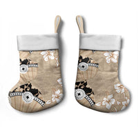 Bula Fiji Iri Buli Christmas Stocking Woven Fan With Fijian Tapa - Polynesian Pride