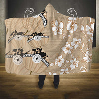 Bula Fiji Iri Buli Hooded Blanket Woven Fan With Fijian Tapa